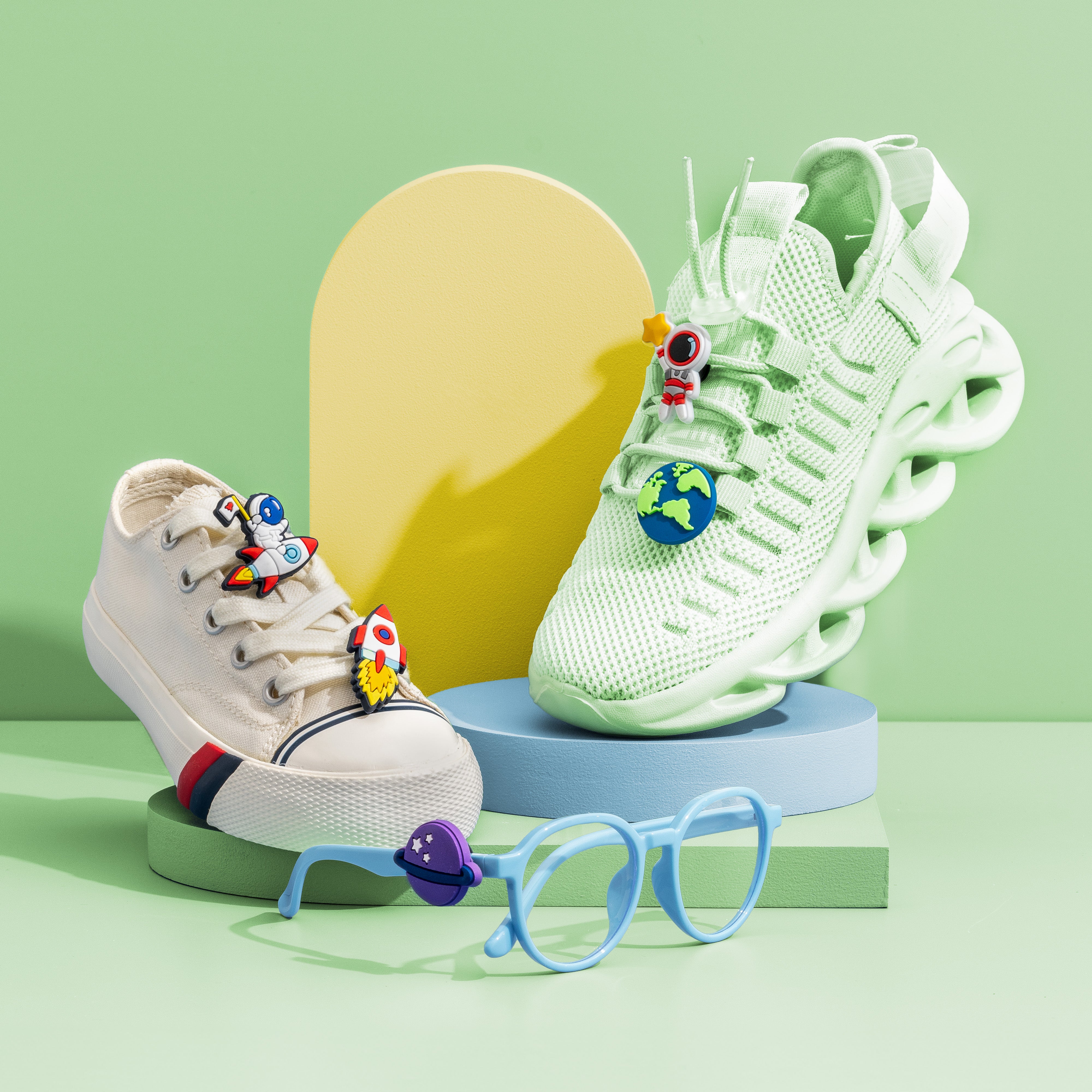 Astronaut on Rocket Ship